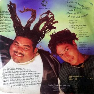 Disco de Vinilo Son Latino - Paren El Mundo Vinyl Record