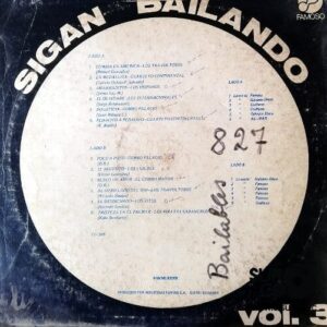 Disco de Vinilo Varios - Sigan Bailando Vol 3 Vinyl Record