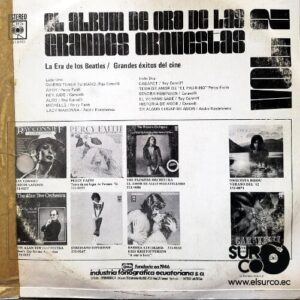 Disco de Vinilo Varios - El Albúm De Oro De Las Grandes Orquesta Vol 2 Vinyl Record