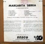 Disco de Vinilo Margarita Sierra - The Sparkling Señorita From Spain Vinyl Record