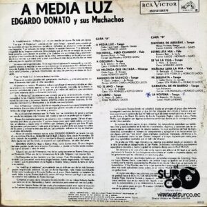 Disco de Vinilo Edgardo Donato - A Media Luz Vinyl Record
