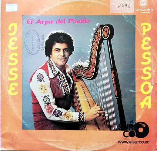 Disco de Vinilo Jesse Pessoa - El Arpa Del Pueblo Vinyl Record
