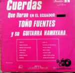 Disco de Vinilo Toño Fuentes - Cuerdas Que Lloran En El Ecuador Vinyl Record