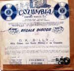 Disco de Vinilo Billy Cafaro - Ok Billy Vinyl Record
