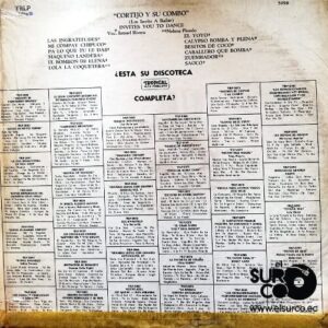 Disco de Vinilo Cortijo Y Su Combo - Invites You To Dance Vinyl Record