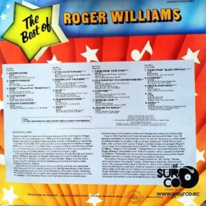 Disco de Vinilo Roger Williams - Lo Mejor De Roger Williams Vinyl Record