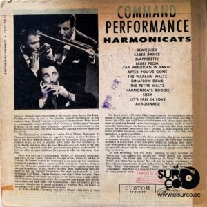 Disco de Vinilo Jerry Murad - Command Performance Harmonicats Vinyl Record