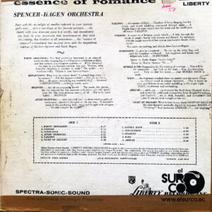Disco de Vinilo The Spencer-Hagen Orchestra - Essence Of Romance Vinyl Record