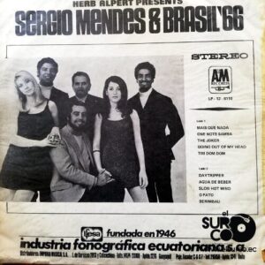 Disco de Vinilo Sergio Mendes - Sergio Mendes & Brasil Vinyl Record