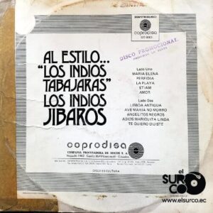 Disco de Vinilo Los Indios Tabajaras - Los Indios Jíbaros Vinyl Record