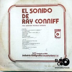 Disco de Vinilo Ray Conniff - El Sonido De Ray Conniff Vinyl Record