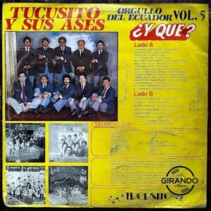 Disco de Vinilo Tucusito Y Sus Ases - ¿Y Que? Vol. 5 Vinyl Record