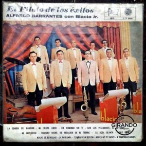 Disco de Vinilo Alfredo Barrantes Con Blacio Jr - El Piloto De Los Éxitos Vinyl Record