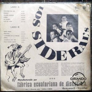 Disco de Vinilo Los Sideral's - Los Sideral's Vinyl Record