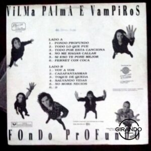 Disco de Vinilo Vilma Palma E Vampiros - Fondo Profundo Vinyl Record
