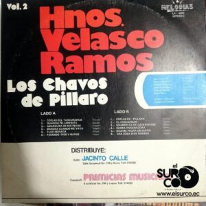 Disco de Vinilo Hermanos Velasco Ramos - Los Chavos De Píllaro Vol 2 Vinyl Record