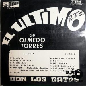 Disco de Vinilo Olmedo Torres - Con Los Gatos Vinyl Record