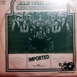 Disco de Vinilo Miami Sound Machine - Imported (Promocional) Vinyl Record