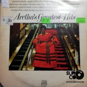 Disco de Vinilo Aretha Franklin - Aretha’s Greatest Hits Vinyl Record
