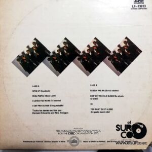Disco de Vinilo Chic - Real People Vinyl Record