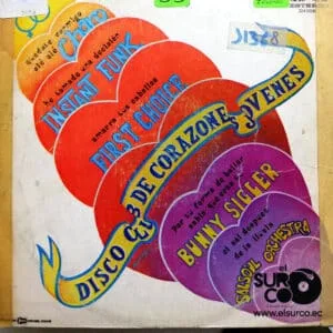 Disco de Vinilo Varios - El Discos Club De Los Corazones Jóvenes Vinyl Record