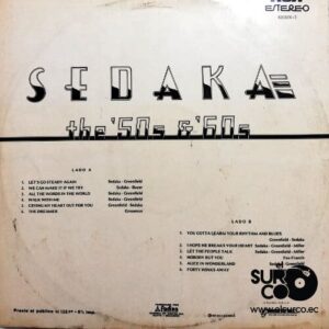 Disco de Vinilo Neil Sedaka - The 50s & 60s Vinyl Record