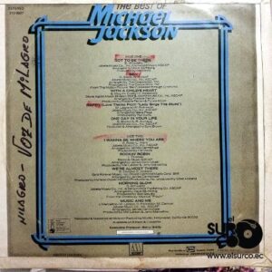 Disco de Vinilo Michael Jackson - The Best Of Michael Jackson (Promocional) Vinyl Record