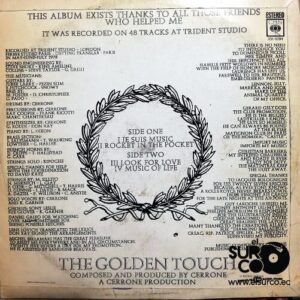 Disco de Vinilo Cerrone - The Golden Touch Vinyl Record