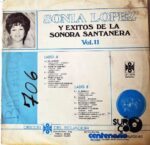 Disco de Vinilo Sonia López - Y Los Éxitos De La Sonora Santanera Vinyl Record