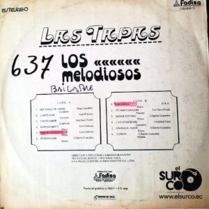 Disco de Vinilo Los Melodiosos - Las Tapas Vinyl Record