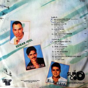 Disco de Vinilo Edgar Joel - No Juegues Más Vinyl Record