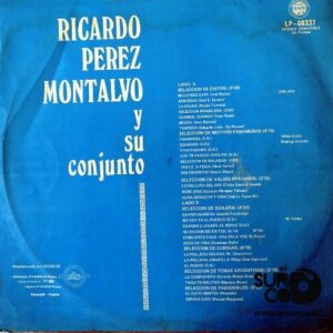 Disco de Vinilo Ricardo Pérez Montalvo  - Y Su Conjunto Vinyl Record