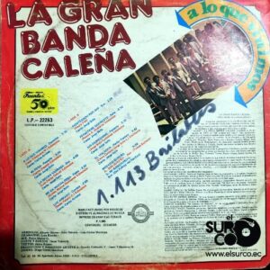 Disco de Vinilo La Gran Banda Caleña - A Lo Que Vinimos Vinyl Record