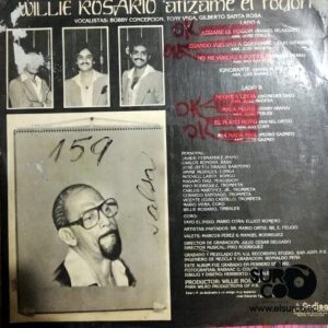 Disco de Vinilo Willie Rosario - Atízame El Fogón Vinyl Record
