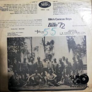 Disco de Vinilo Billo’s Caracas Boys - Billo 72 Vinyl Record