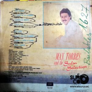 Disco de Vinilo Max Torres - Sensualmente Tropical (Promocional) Vinyl Record