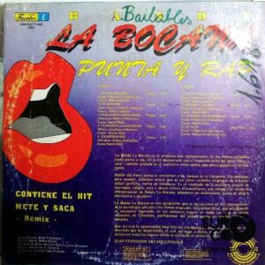 Disco de Vinilo Banda La Bocana - Punta Y Rap Vinyl Record