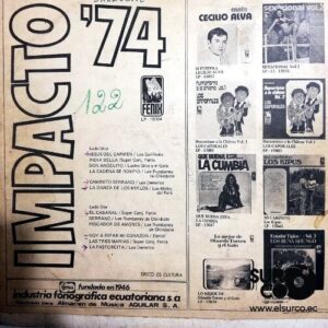 Disco de Vinilo Varios - Impacto 74 Vinyl Record
