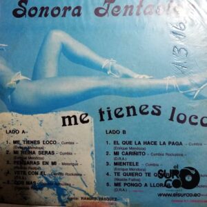 Disco de Vinilo La Sonora Tentación - Me Tienes Loco Vinyl Record