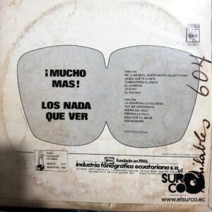 Disco de Vinilo Los Nada Que Ver - Mucho Más (Promocional) Vinyl Record