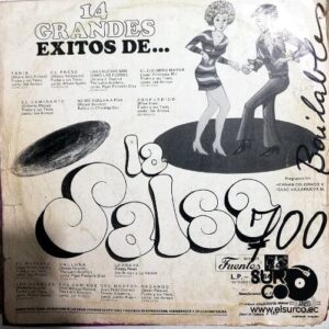 Disco de Vinilo Varios - 14 Grandes Éxitos De La Salsa Vinyl Record