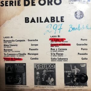 Disco de Vinilo Varios - Serie De Oro Bailable Vinyl Record