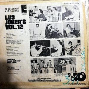 Disco de Vinilo Los Joker’s - El Bolonazo Y La Ramona Vol 12 Vinyl Record