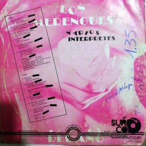 Disco de Vinilo Varios - Los Merengues Del Año Vinyl Record