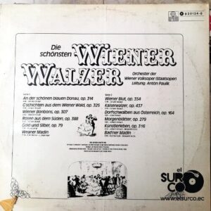 Disco de Vinilo Wiener Walzer - Wiener Walzer Vinyl Record