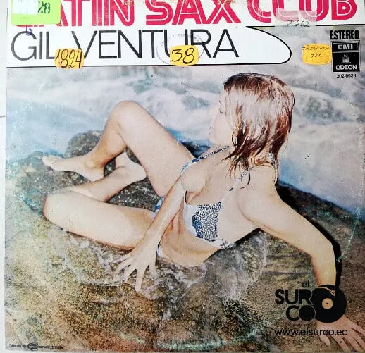 Disco de Vinilo Gil Ventura - Latin Sax Club Vinyl Record