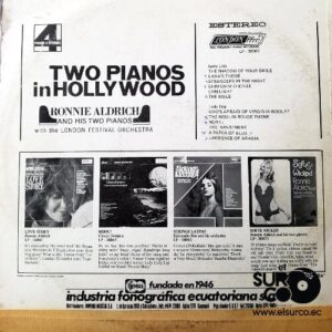 Disco de Vinilo Edmundo Ros And His Orchestra - Two Pianos In Hollywood Vinyl Record