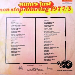 Disco de Vinilo James Last - Non Stop Dancing 1977-3 Vinyl Record