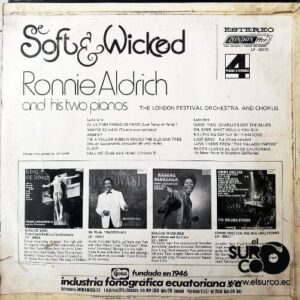 Disco de Vinilo Ronnie Aldrich - Soft & Wicked Vinyl Record