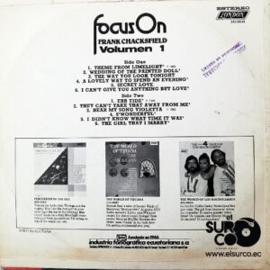Disco de Vinilo Frank Chacksfield - Focus On Franck Chacksfield Vol 1 Vinyl Record
